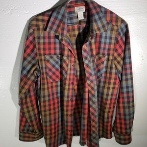 L L bean button down